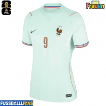 Frankreich Marcus Thuram #9 Auswärtstrikot Frauen EM 2024 Kurzarm